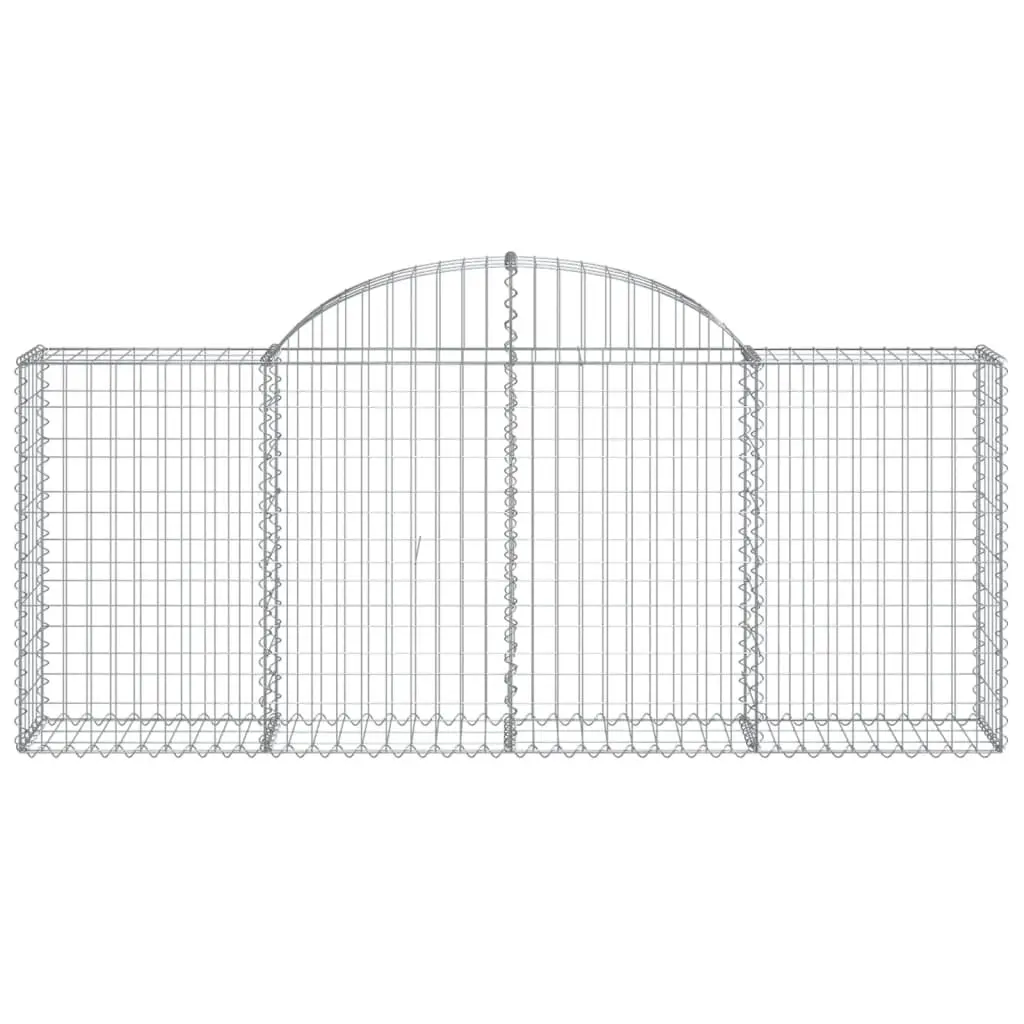 Arched Gabion Baskets Set for Outdoor Spaces