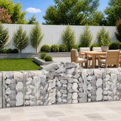 Premium Arched Gabion Baskets Set for Garden Barriers