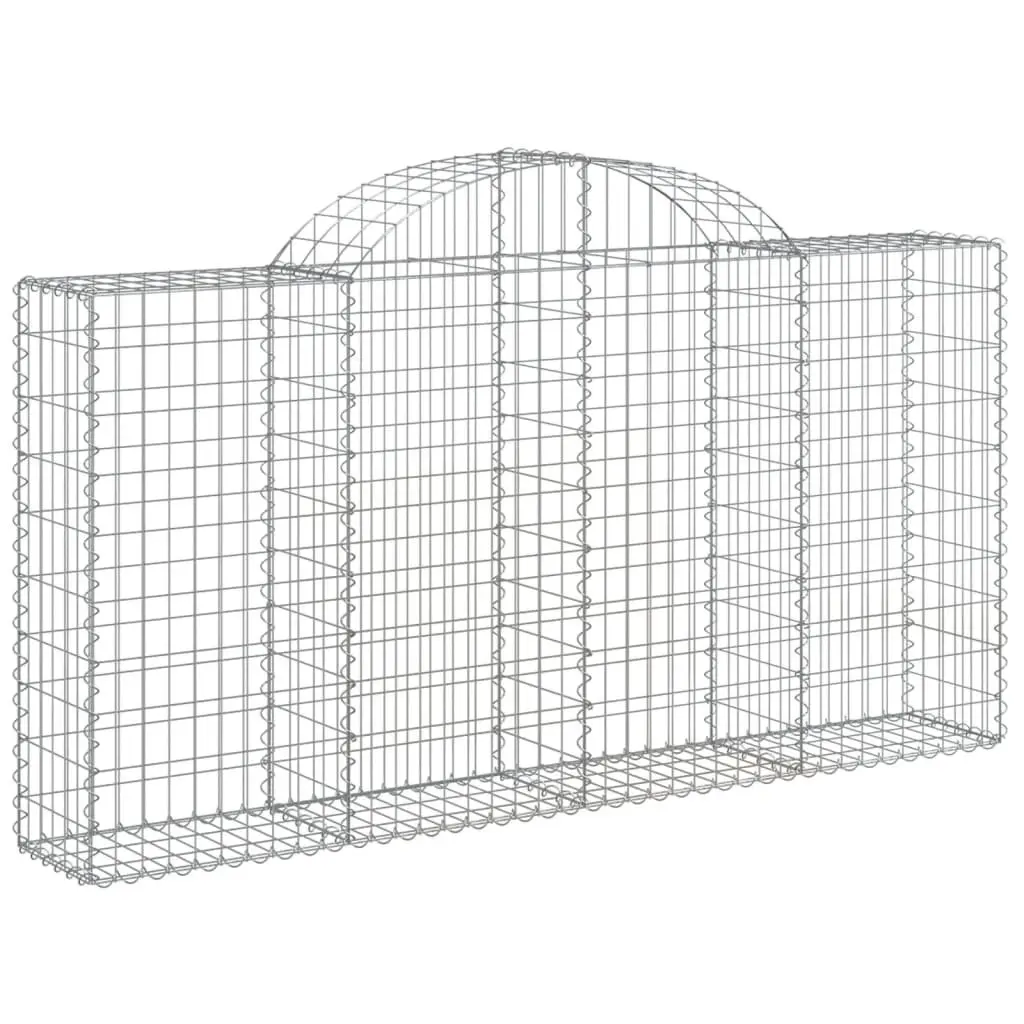 Arched Gabion Baskets for Outdoor Use