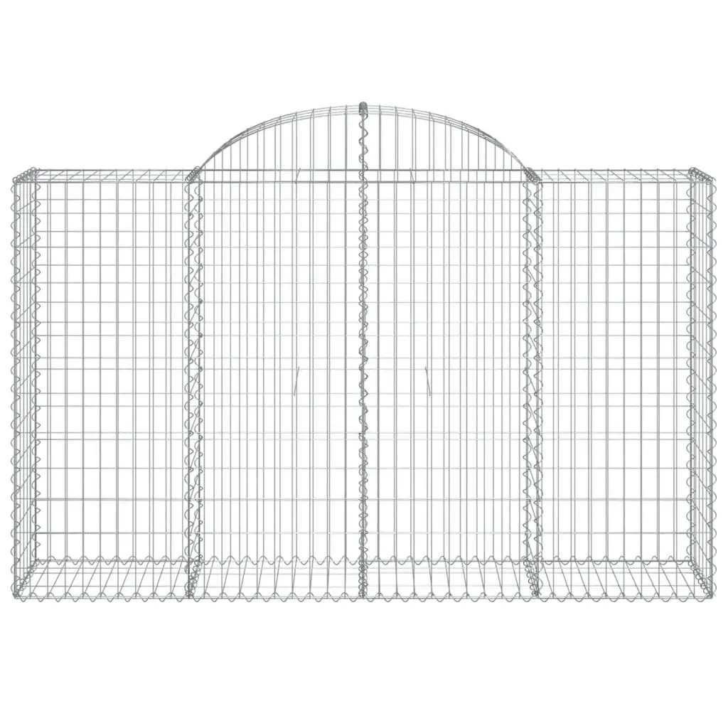 Arched Gabion Baskets Set for Garden Use