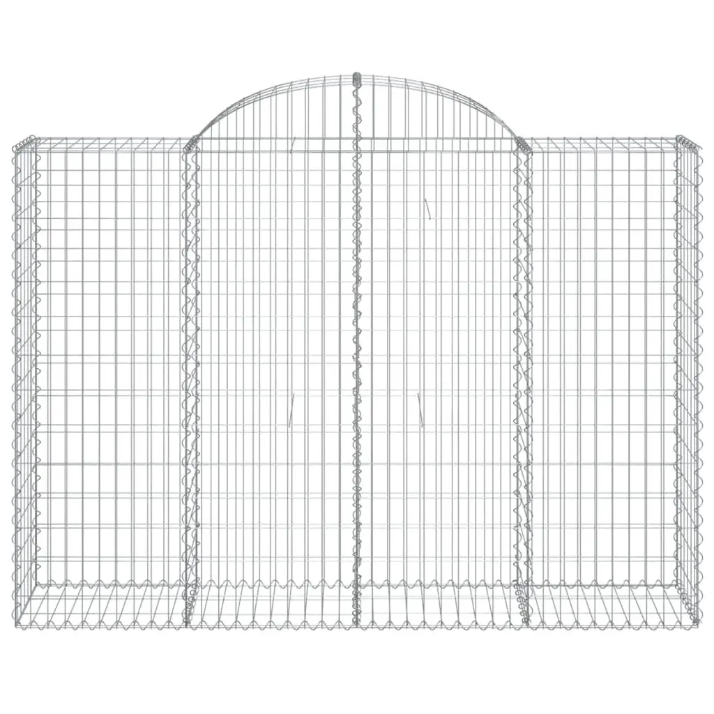 Arched Gabion Baskets Set for Outdoor Use
