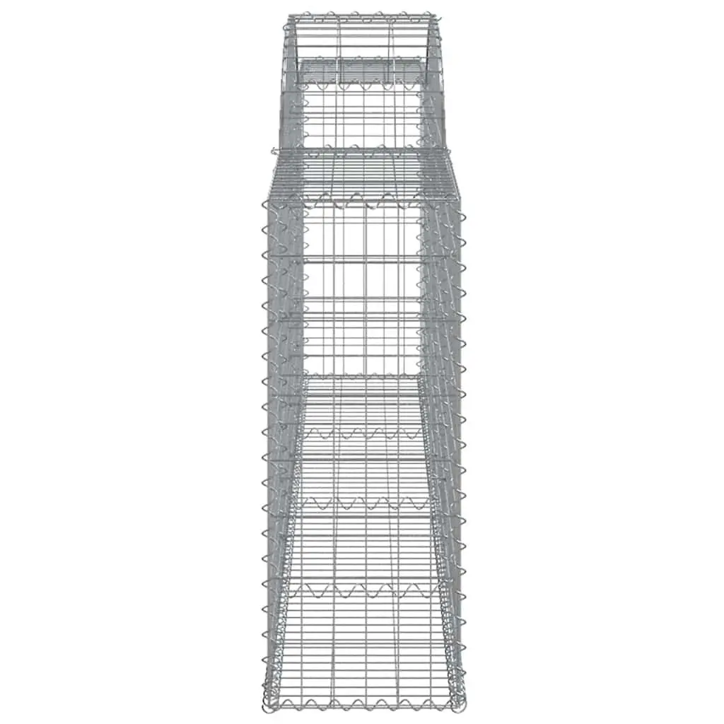 5-Piece Arched Gabion Baskets for Garden Barriers