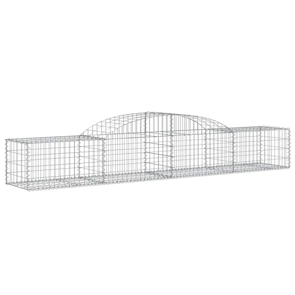 Arched Gabion Baskets Set for Outdoor Use