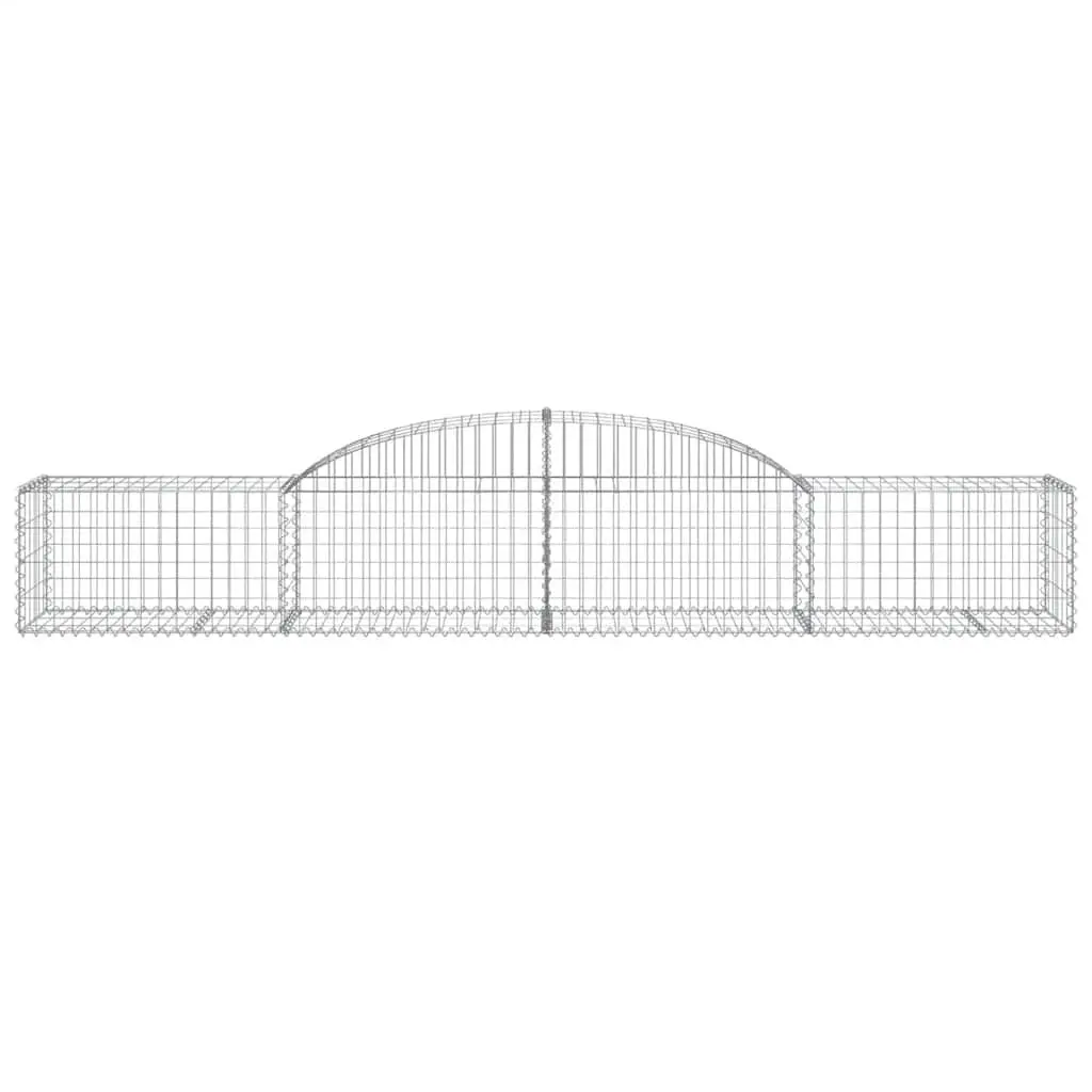 Arched Gabion Baskets Set for Outdoor Use