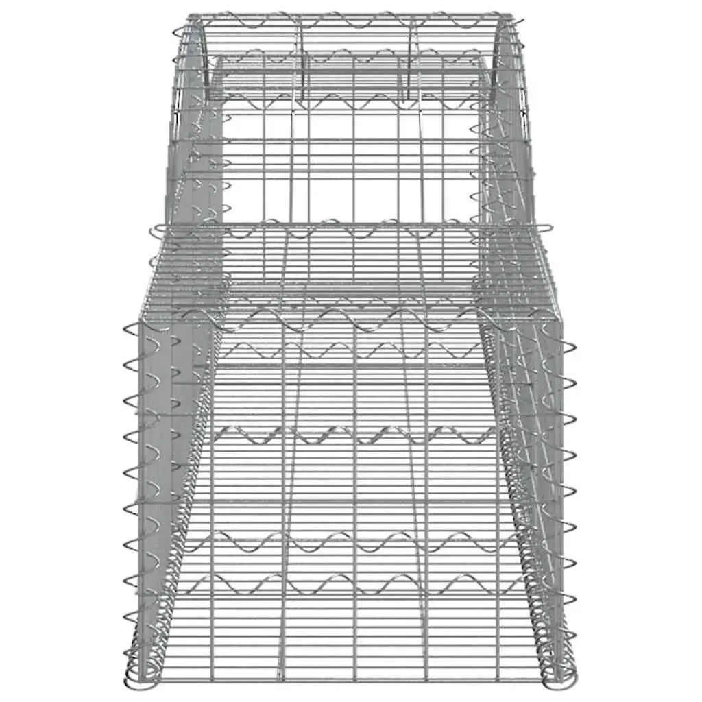 Arched Gabion Baskets Set for Outdoor Use