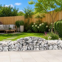Premium Arched Gabion Baskets Set of 4 for Durable Walls