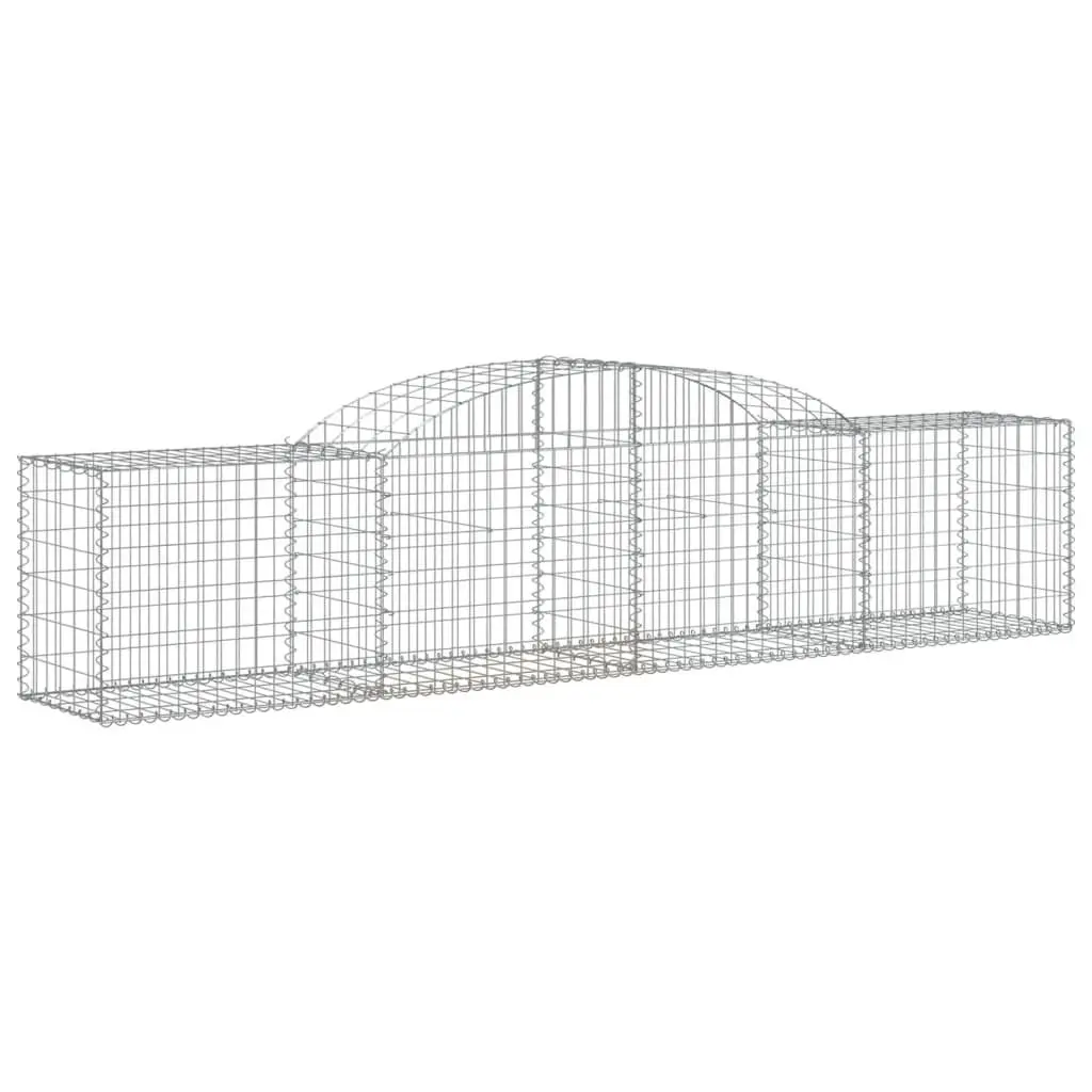 3 Piece Arched Gabion Baskets for Gardens
