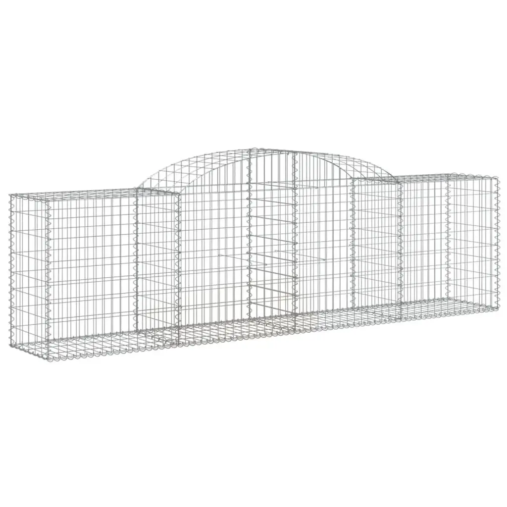 Arched Gabion Baskets Set for Outdoor Use