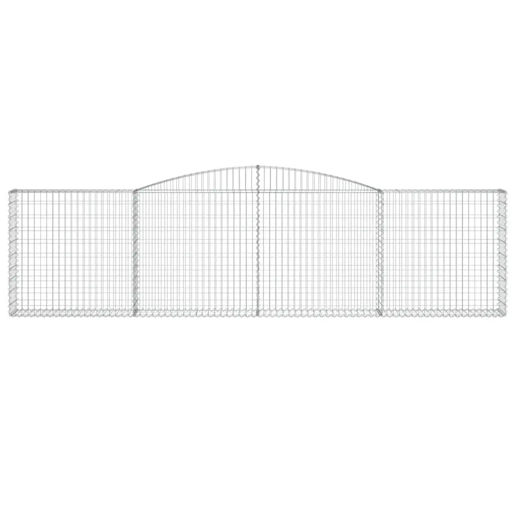 Arched Gabion Baskets Set for Outdoor Spaces