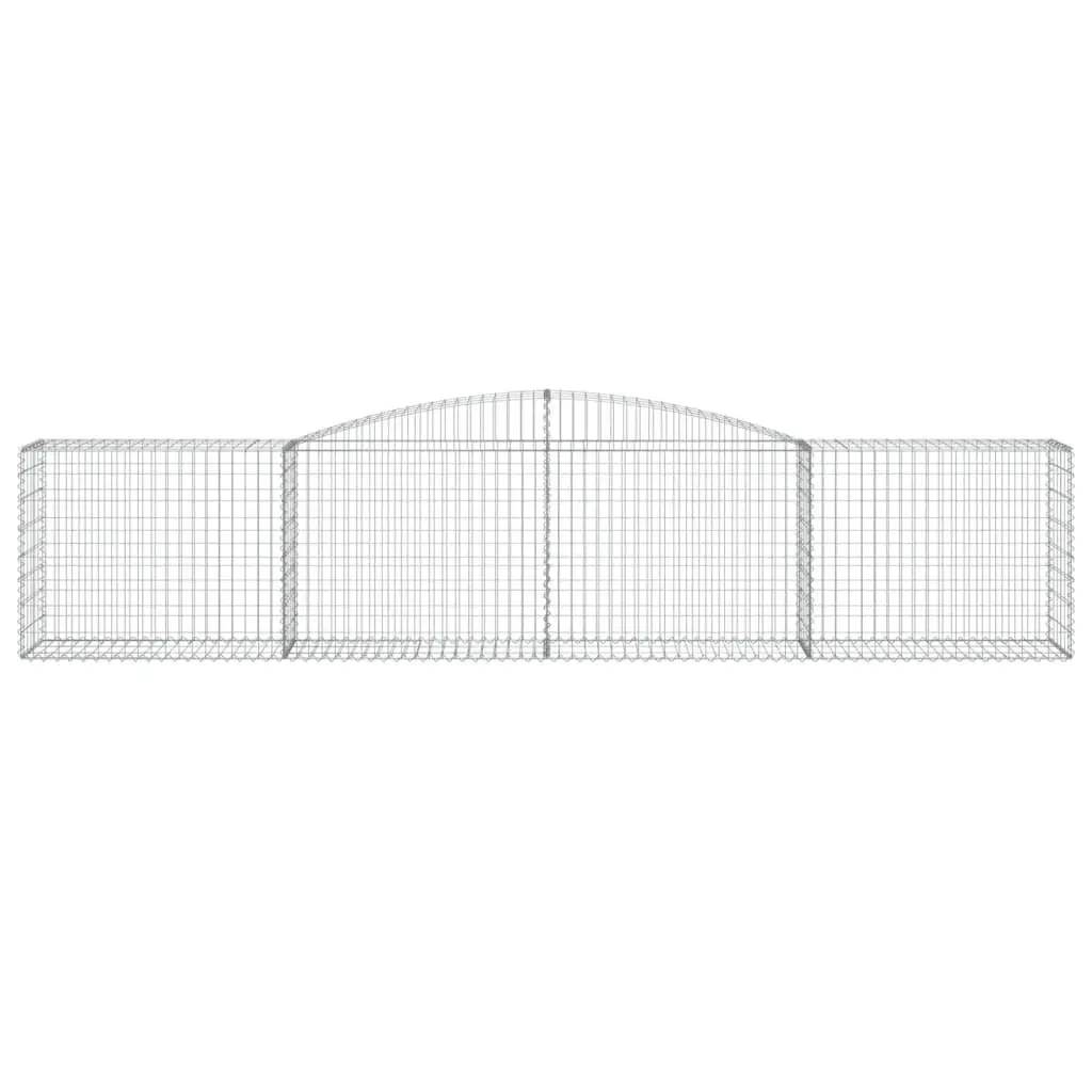 Arched Gabion Baskets Set of 6 for Garden Use