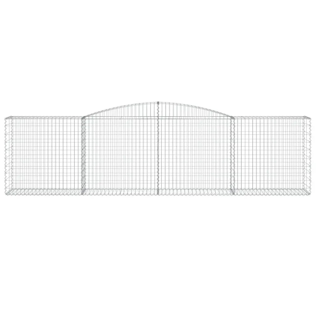 Arched Gabion Baskets Set for Garden Barriers