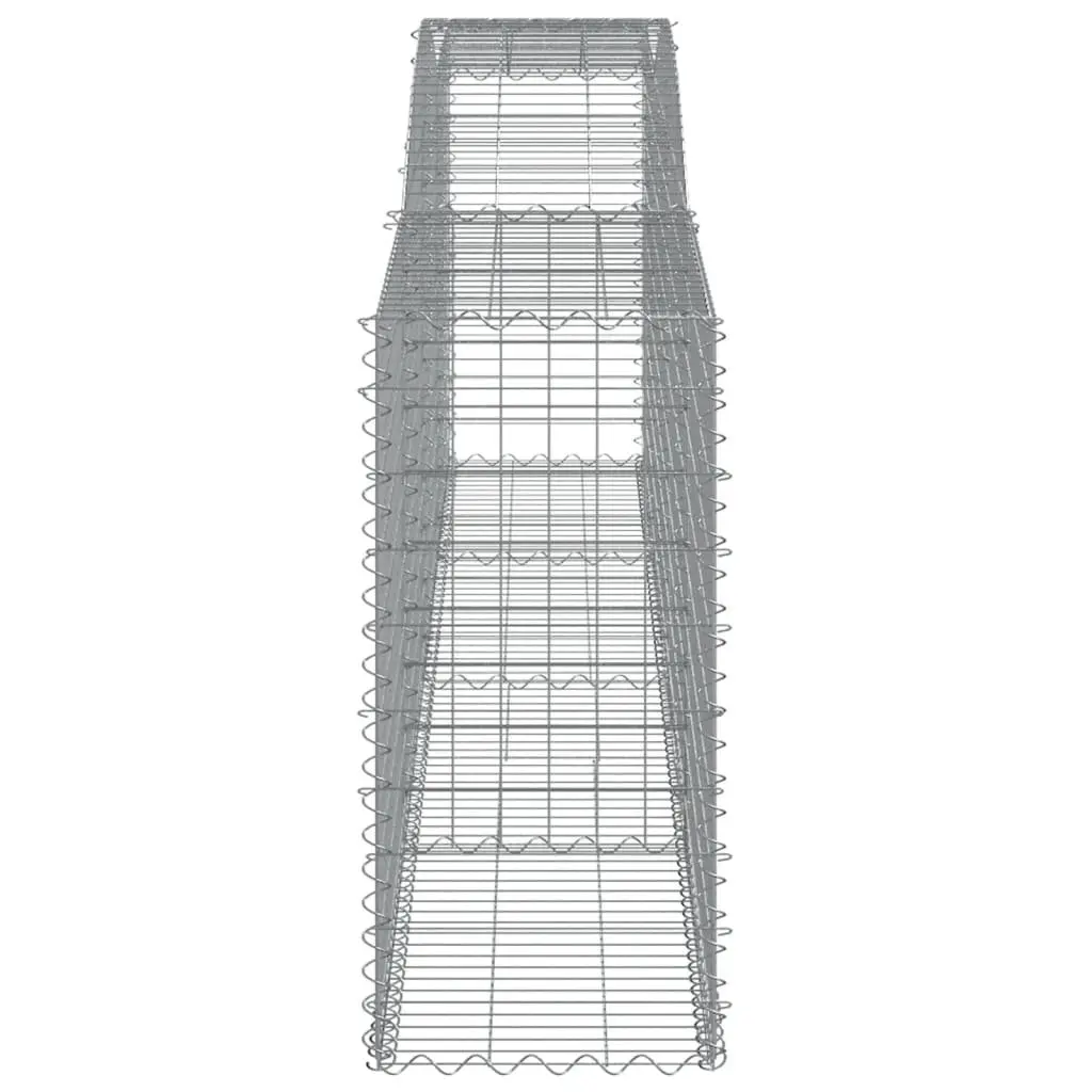 Arched Gabion Baskets Set for Garden Barriers