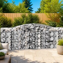 High-Quality Arched Gabion Baskets Set of 5 for Your Garden