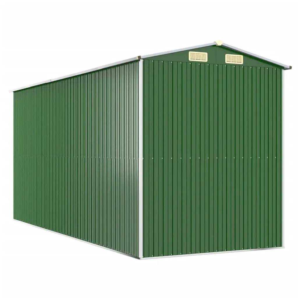 Green Garden Shed for Outdoor Storage
