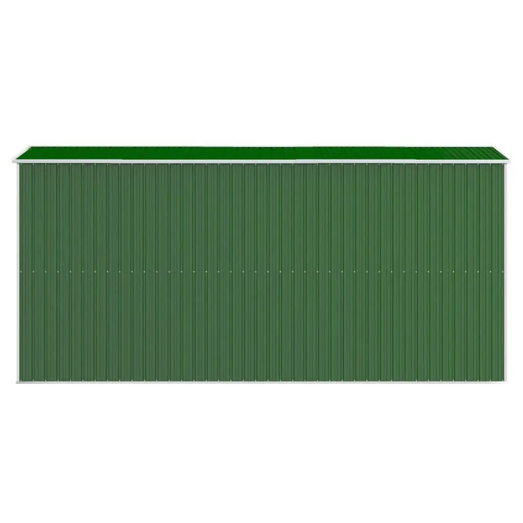 Green Garden Shed for Outdoor Storage