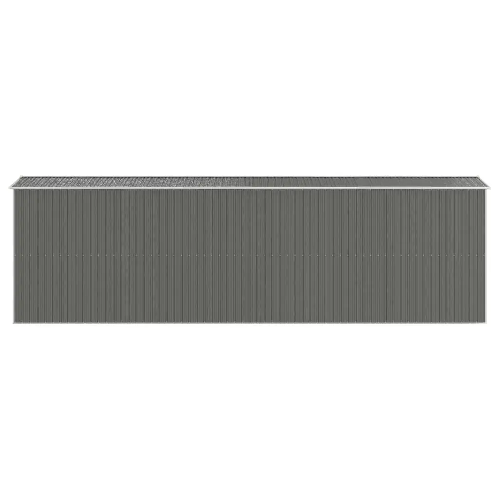 Galvanised Steel Garden Shed for Outdoor Tool Storage