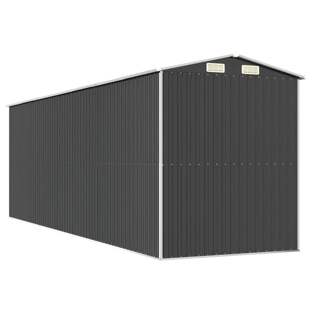 Anthracite Garden Shed for Outdoor Storage