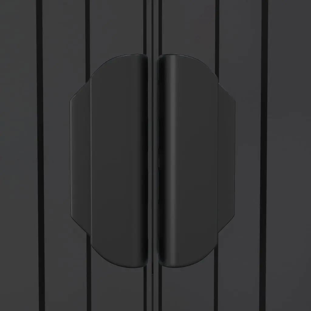Garden Shed Galvanised Steel 192 x 689 x 223 cm Anthracite