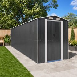 High-Quality Anthracite Garden Shed for Storage