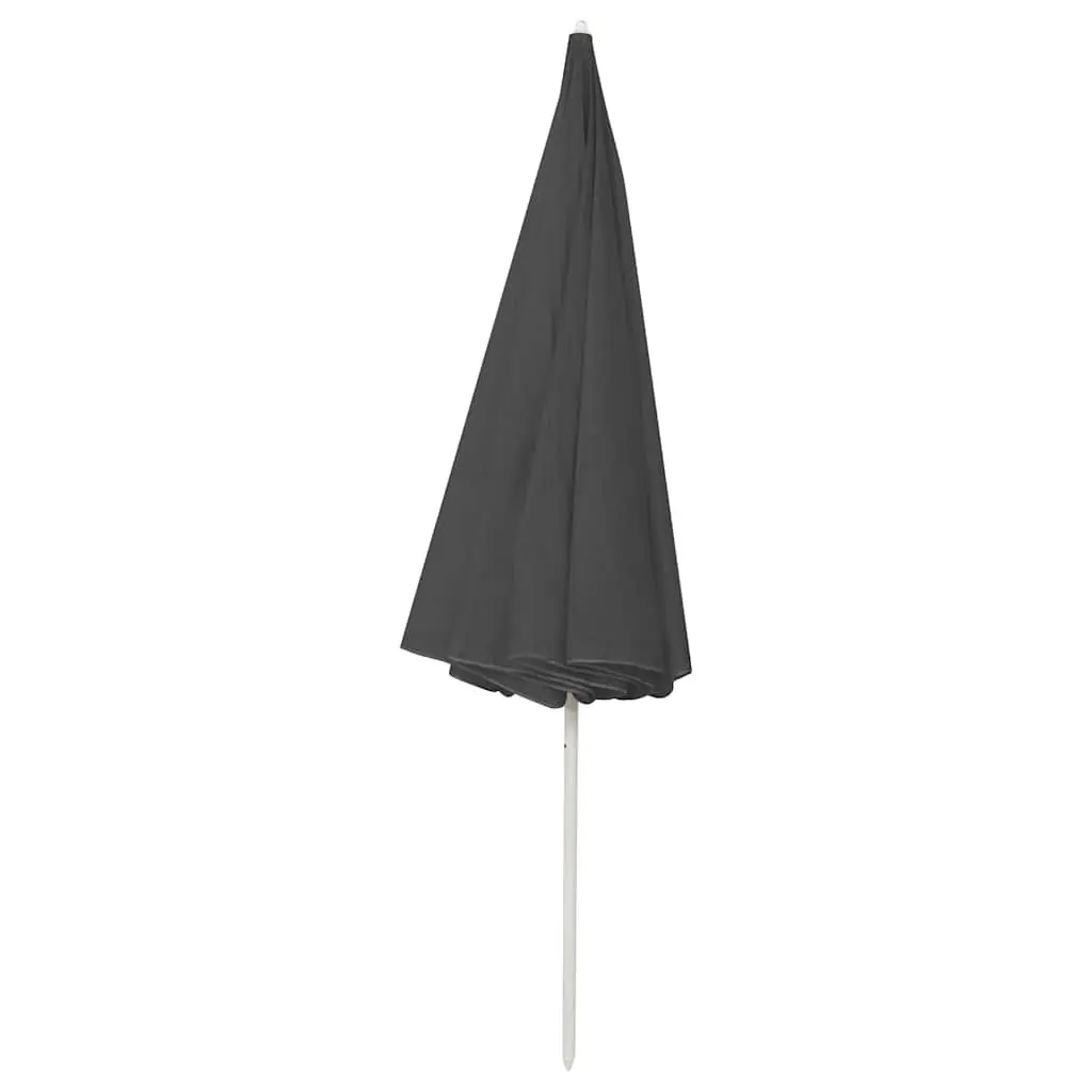Beach Parasol with Tilt Function 300cm Anthracite
