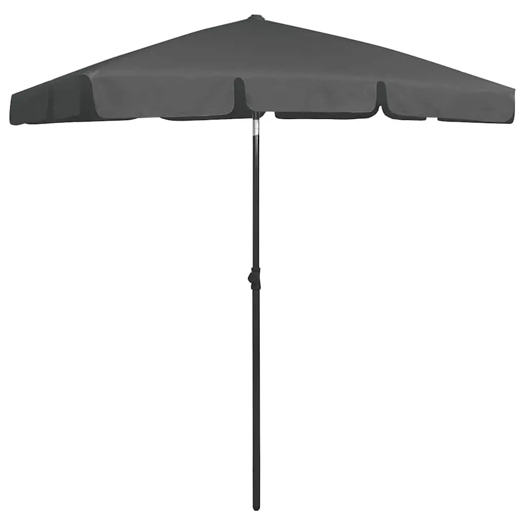 Beach Parasol with UV Protection and Tilt Feature