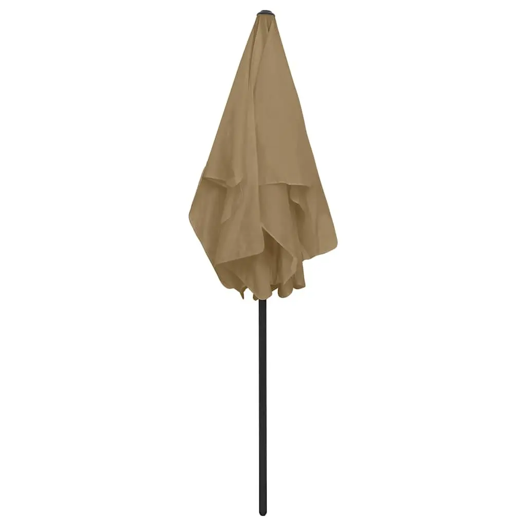 Beach Parasol with UV Protection and Tilt Function