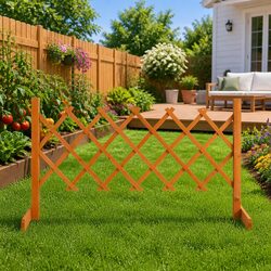 Expandable Wooden Trellis Fence Panel 120x60cm