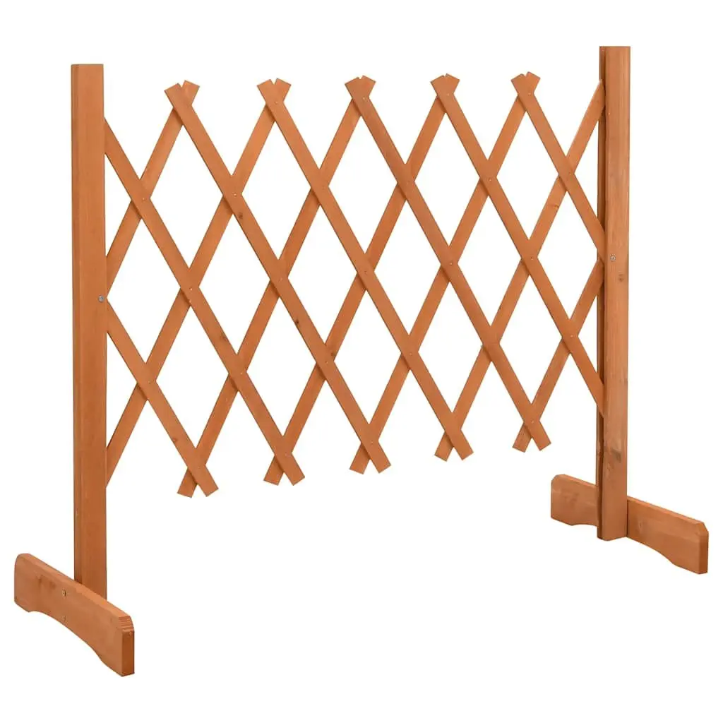 Expandable Wooden Trellis Fence Panel 120x60cm