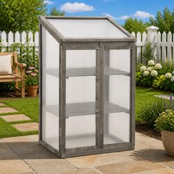 High-Quality Wooden Greenhouse 60x45x100cm for Plants