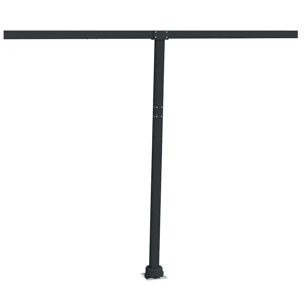 Anthracite Awning Post Set 300x245 cm