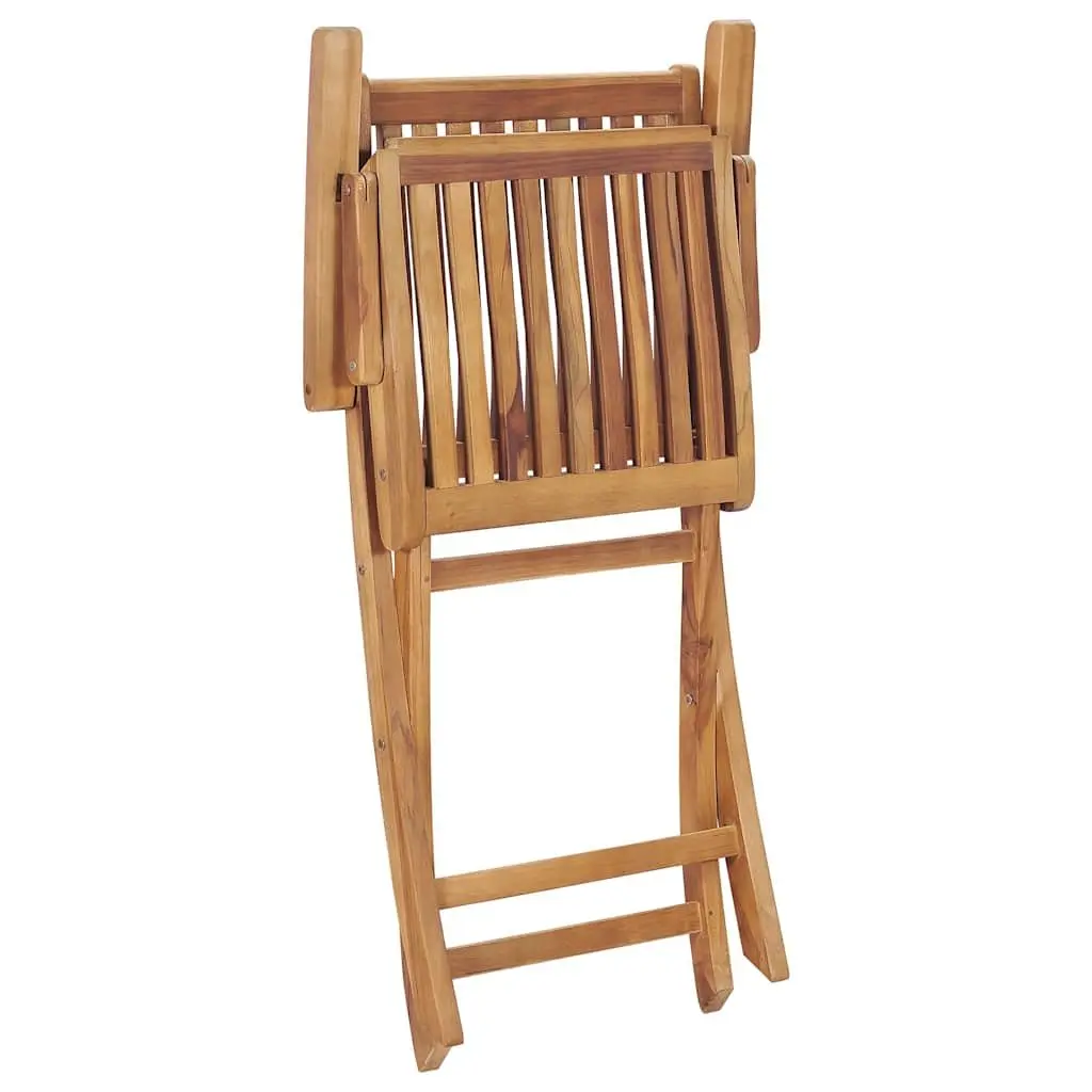 Outdoor Folding Garden Chairs Set of 2 Wooden Seating Patio Furniture