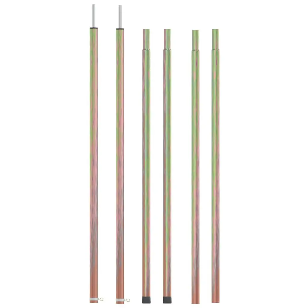 Adjustable Telescopic Tent Poles 170-255 cm for Camping