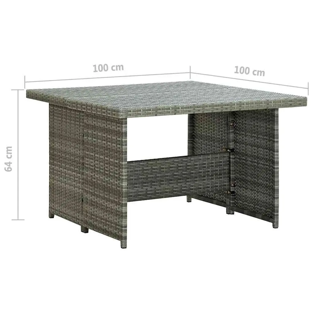 6-Piece Durable Outdoor Lounge Set with Cushions
