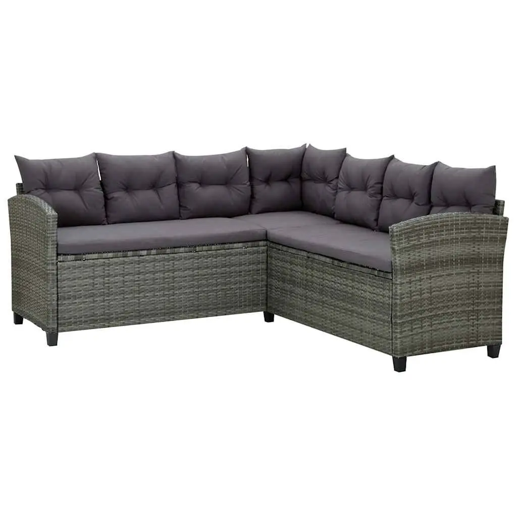 6-Piece Durable Outdoor Lounge Set with Cushions
