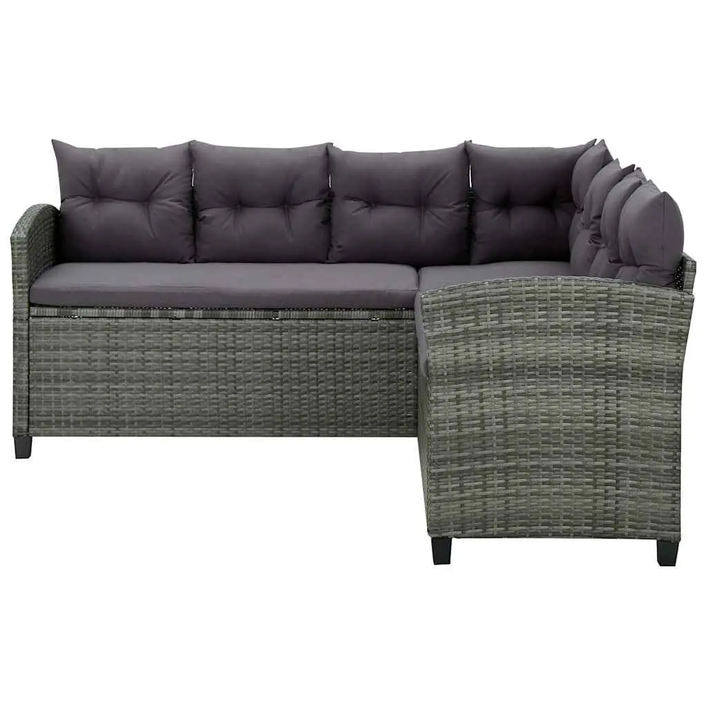 6-Piece Durable Outdoor Lounge Set with Cushions
