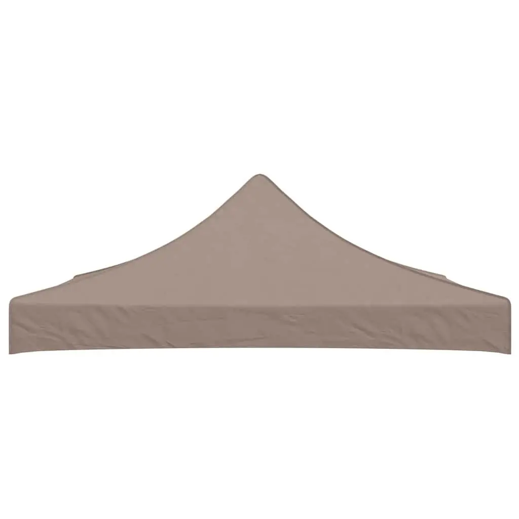 3x3 m Taupe Replacement Canopy for Garden Gazebos