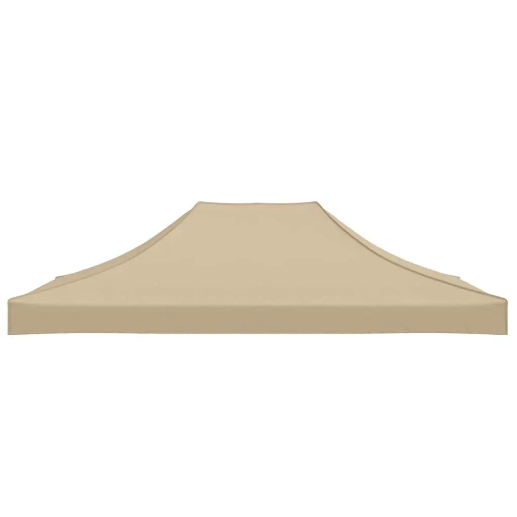 Beige Replacement Canopy for 4.5 x 3 m Party Tent