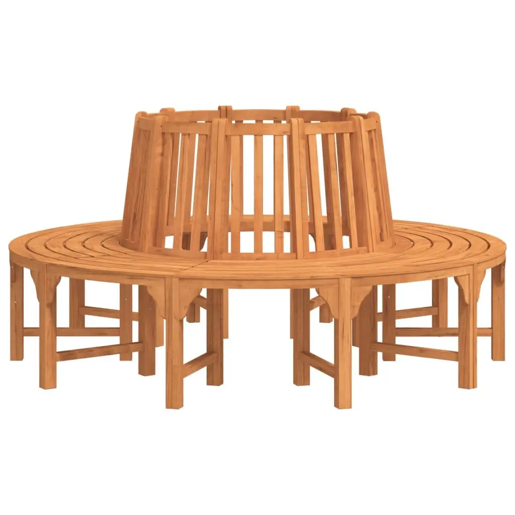 Eucalyptus Round Tree Bench for Outdoor Relaxation
