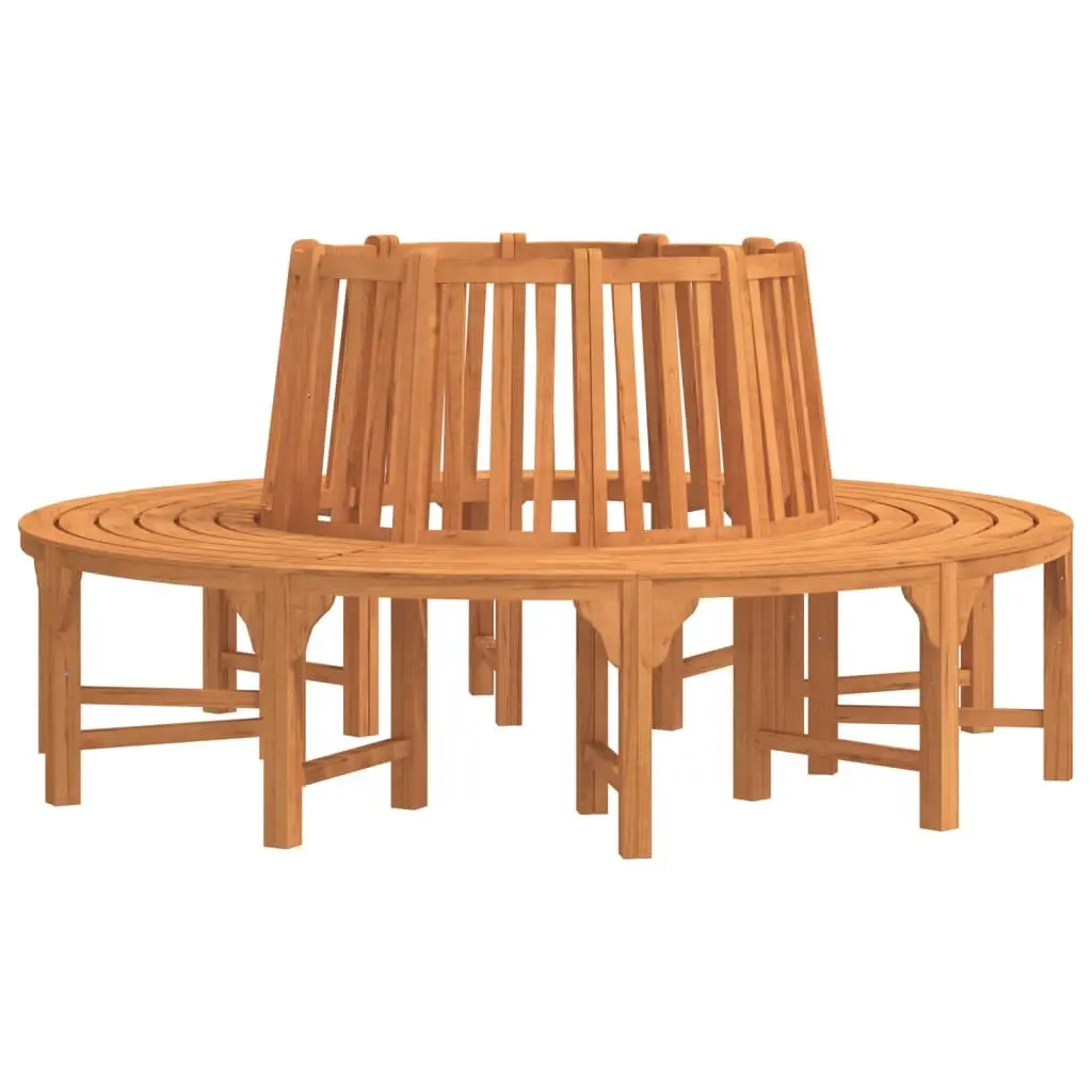 Eucalyptus Round Tree Bench for Outdoor Relaxation