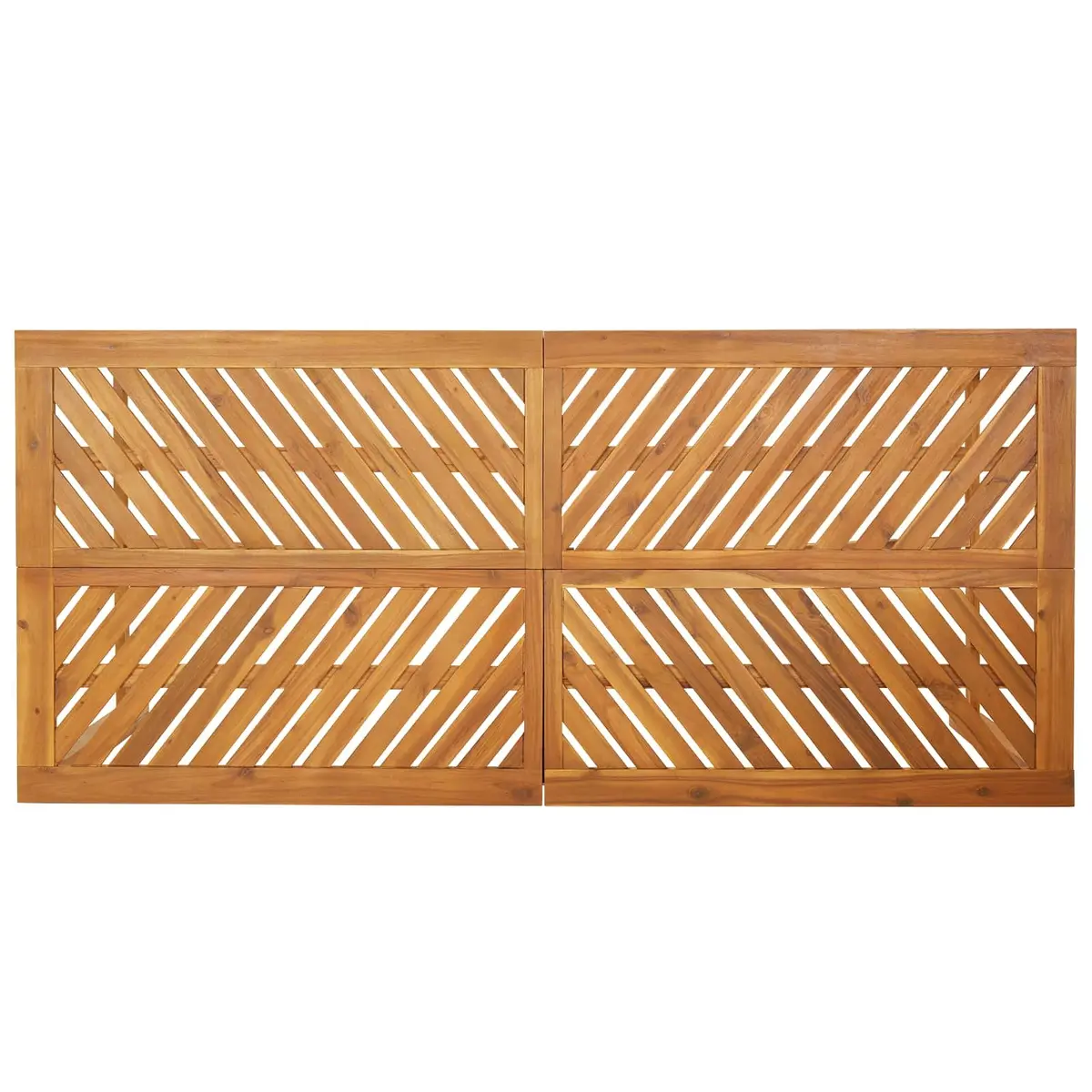 Acacia Wood 7 Piece Garden Dining Set