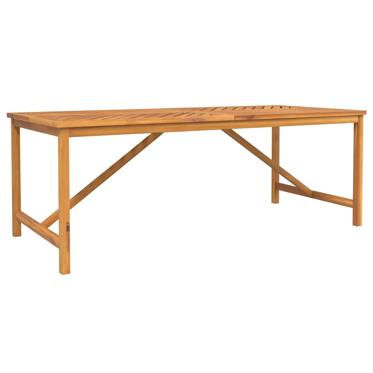 9-Piece Garden Dining Set in Solid Acacia Wood