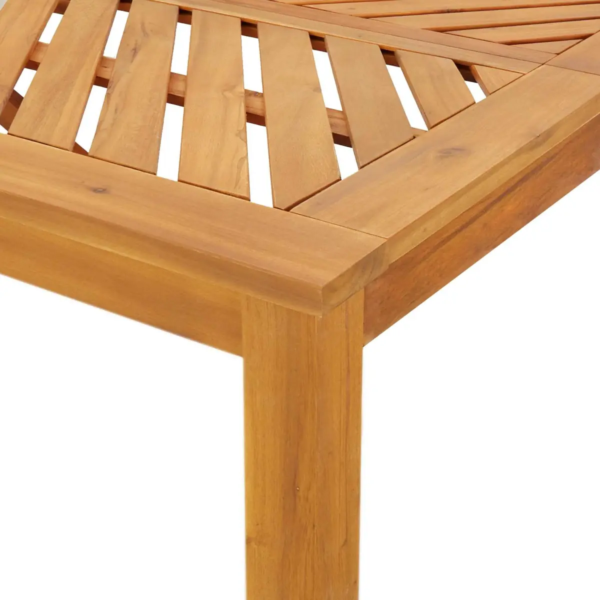9-Piece Garden Dining Set in Solid Acacia Wood