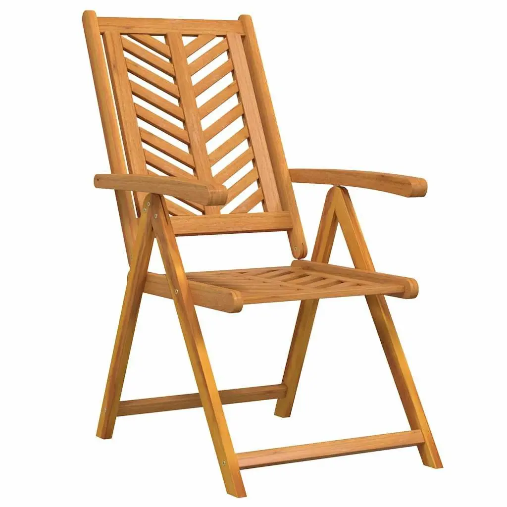 3-Piece Garden Dining Set in Solid Acacia Wood
