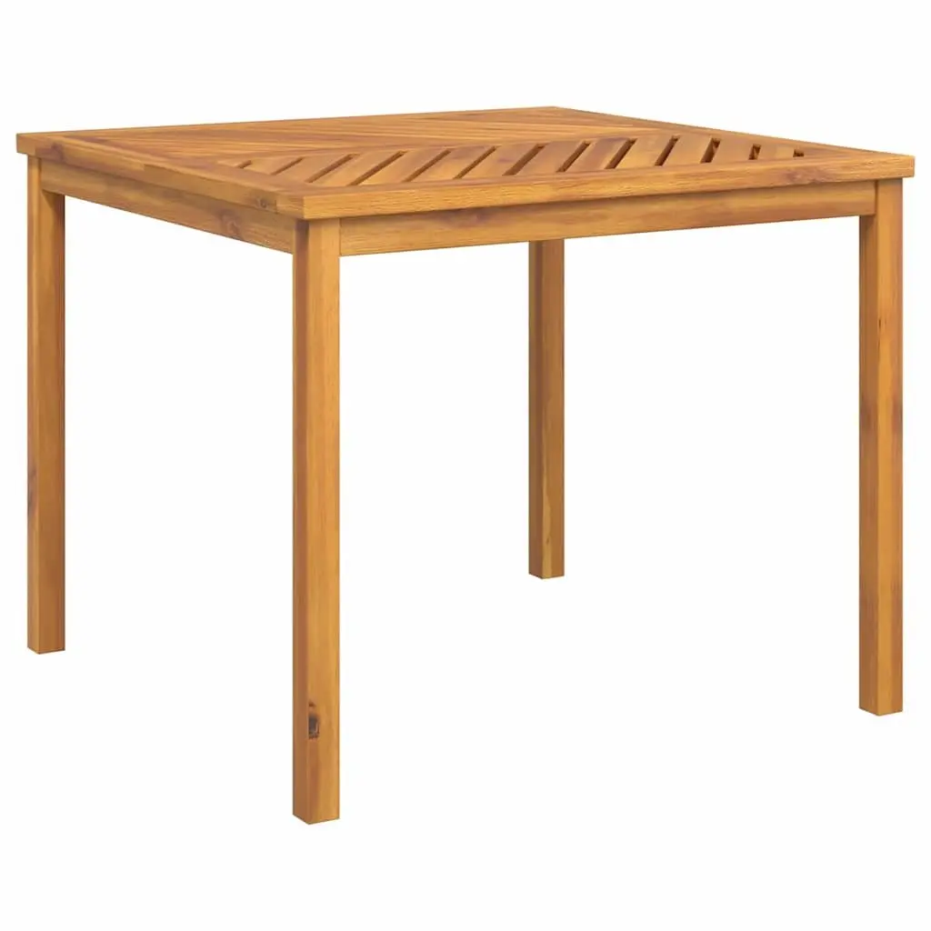 3-Piece Garden Dining Set in Solid Acacia Wood