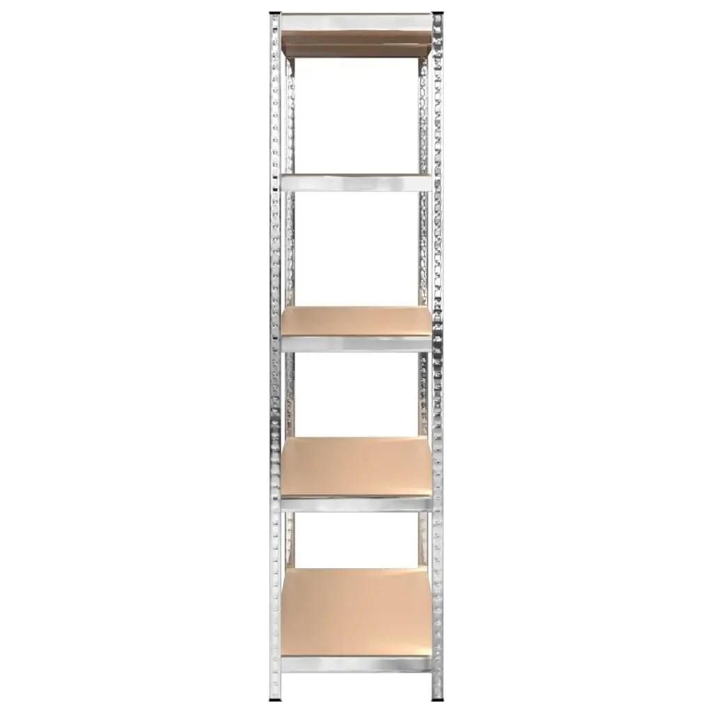 5-Layer Industrial Storage Shelves, 4 Units