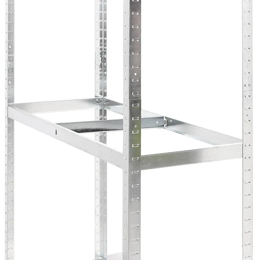 2-Layer Tire Rack Steel 110x40x180 cm Silver