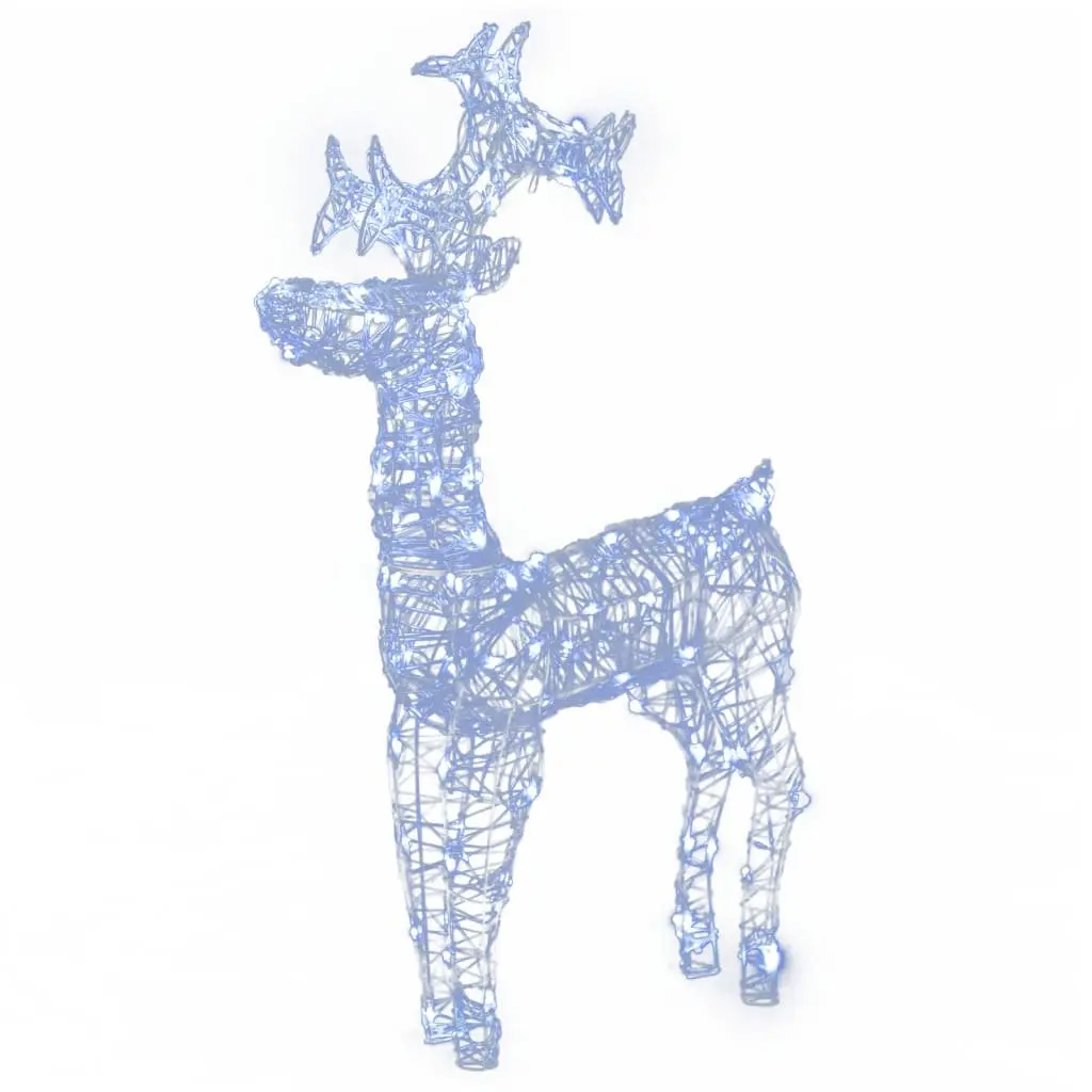 LED Lighted Reindeer Decorations 2pc