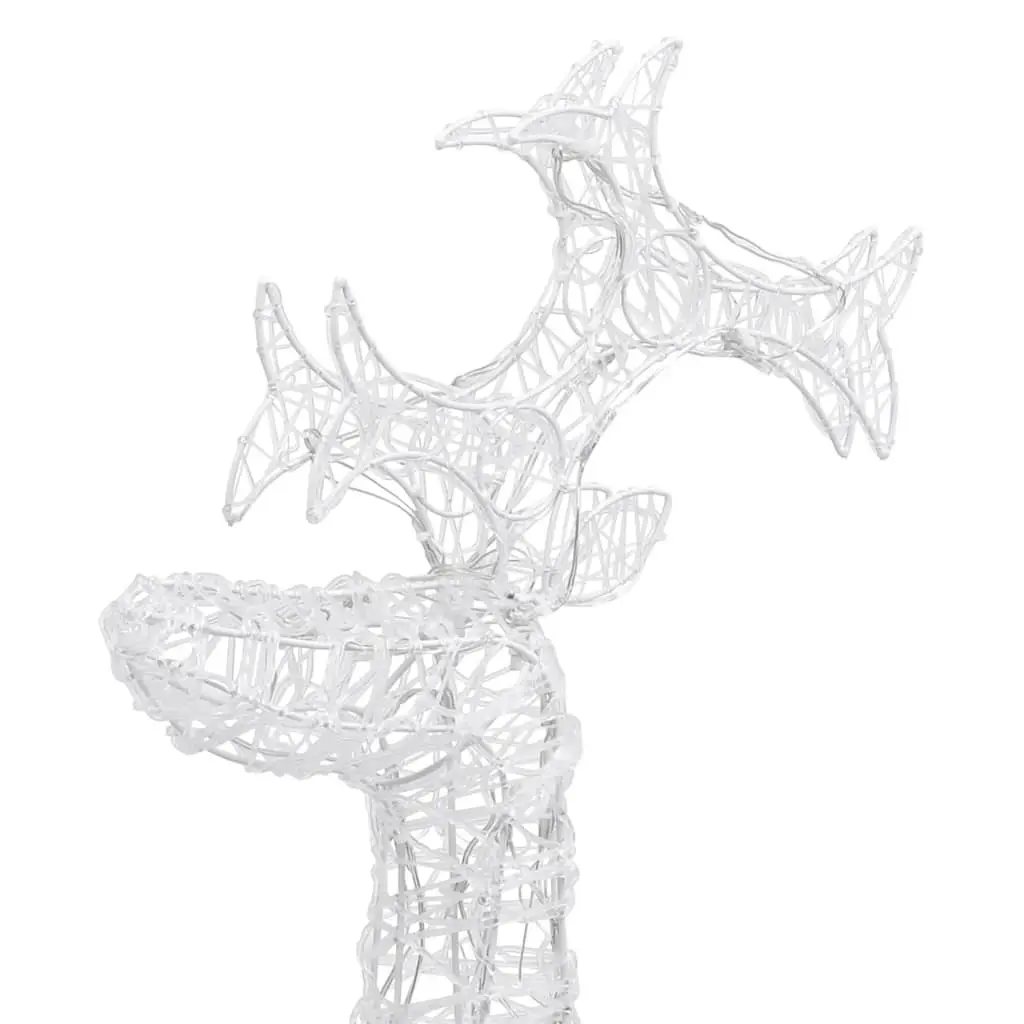 LED Lighted Reindeer Decorations 2pc