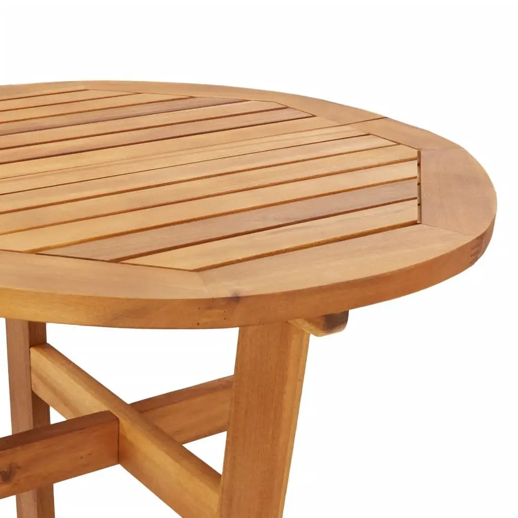 Solid Wood Acacia Garden Bar Set for Outdoor Dining