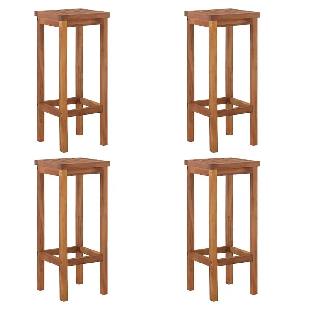 Garden Bar Set with Solid Acacia Wood, 5 Pieces